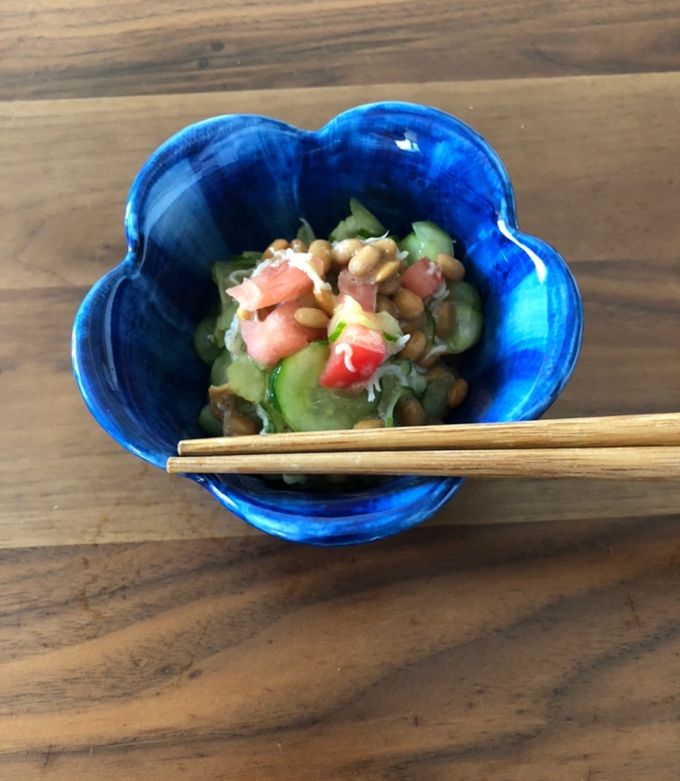 納豆サラダ-レシピのメイン写真