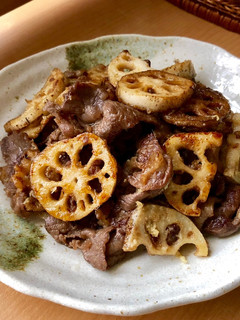 牛肉とレンコンの金平★生姜風味-レシピのメイン写真