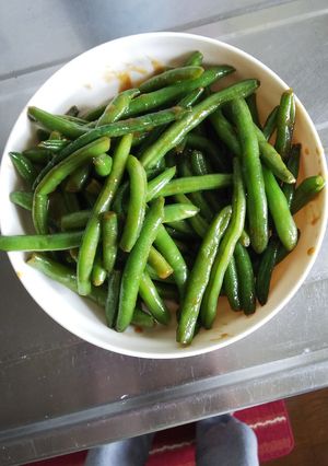 いんげん豆のしょうが醤油炒め-レシピのメイン写真