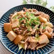 簡単・節約!厚揚げと豚肉の甘みそ炒め