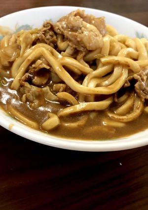 カレーうどん〜一人ランチに-レシピのメイン写真