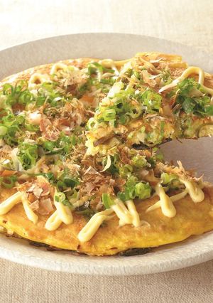 めかぶのお好み焼き-レシピのメイン写真
