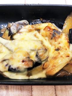 簡単!なす味噌チーズ焼き-レシピのメイン写真