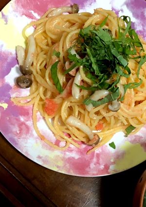 難しい工程なし！簡単たらこスパ-レシピのメイン写真