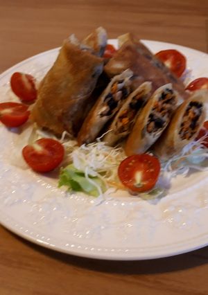 栄養満点!!まごわやさしい 納豆春巻き-レシピのメイン写真