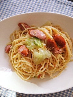 簡単ウインナーキャベツの和風パスタ-レシピのメイン写真