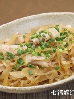 豚バラとしらたきのサッと煮-レシピのメイン写真
