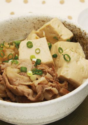 豚ばら肉の肉豆腐-レシピのメイン写真