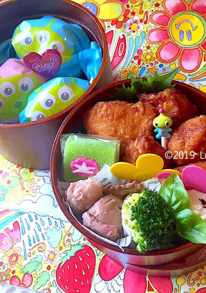 中学生 部活弁当 簡単 おにぎり 唐揚げ-レシピのメイン写真