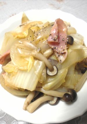 白菜とたまねぎのあっさり煮-レシピのメイン写真