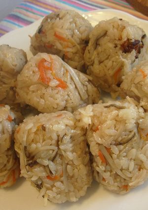香り高い帆立の炊き込みご飯-レシピのメイン写真