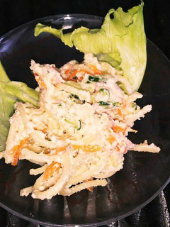 おからでサラダ!昨晩パスタ救済(^^ゞ-レシピのメイン写真
