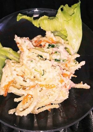おからでサラダ！昨晩パスタ救済(^^ゞ-レシピのメイン写真