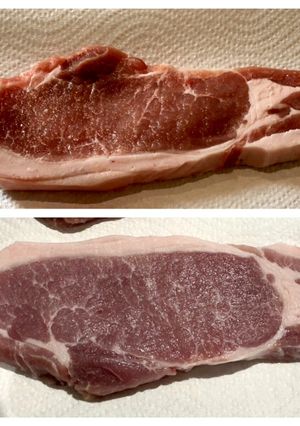 重曹で豚ロース肉を柔らかく!-レシピのメイン写真