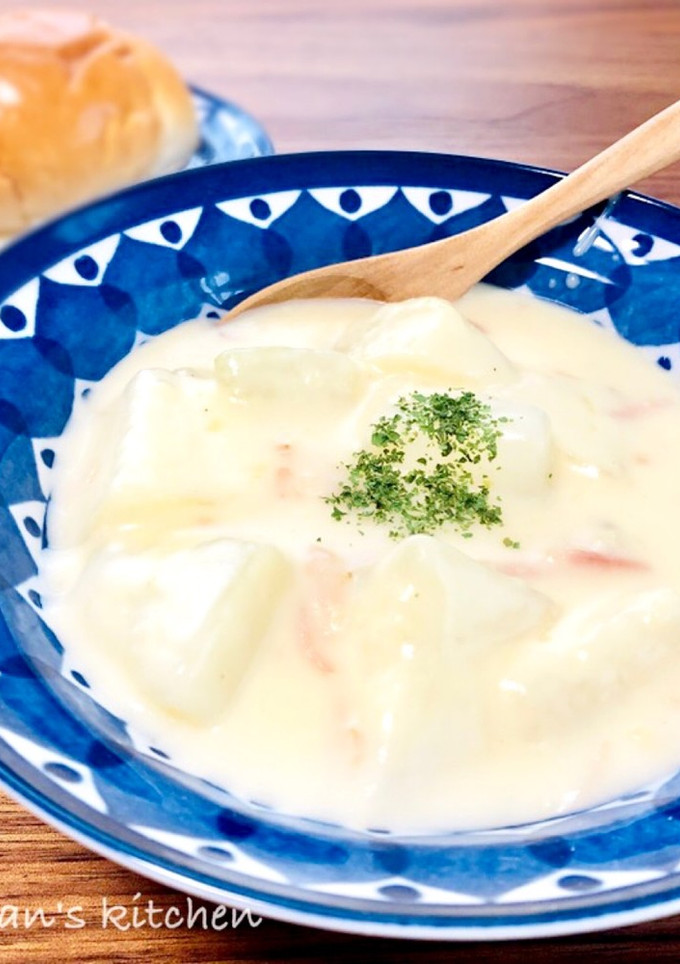 冬瓜とベーコンのとろっとろ♡クリーム煮-レシピのメイン写真