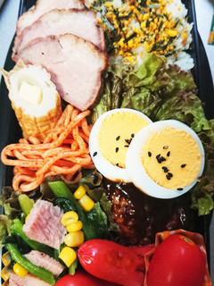 高2男子のお弁当8月29日-レシピのメイン写真
