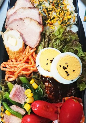 高２男子のお弁当8月29日-レシピのメイン写真