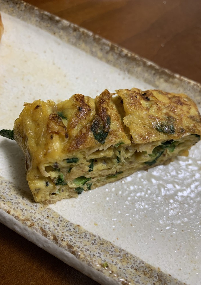 鯖缶で簡単栄養たっぷり卵焼き-レシピのメイン写真