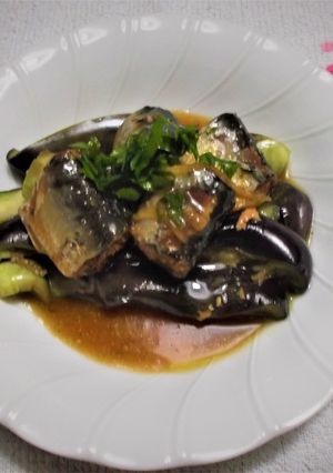ゆでなすの鰯あえ-レシピのメイン写真