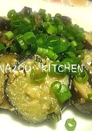 茄子のネギ味噌炒め-レシピのメイン写真