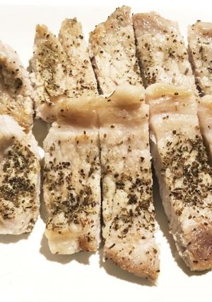 豚ロースのハーブソルト焼き-レシピのメイン写真