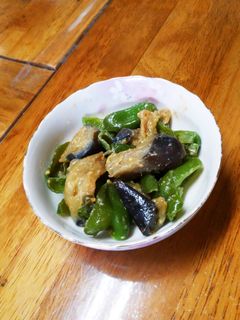 めちゃ旨!ナスとピーマンの甘味噌炒め-レシピのメイン写真
