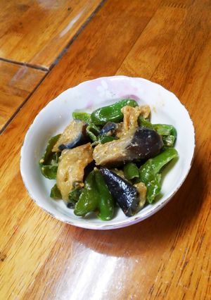 めちゃ旨！ナスとピーマンの甘味噌炒め-レシピのメイン写真