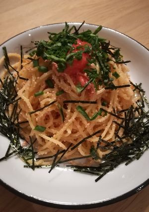 いつものたらこパスタ-レシピのメイン写真