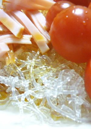 簡単マロニーの冷やし中華-レシピのメイン写真
