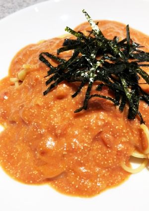 明太子トマトクリームパスタ-レシピのメイン写真