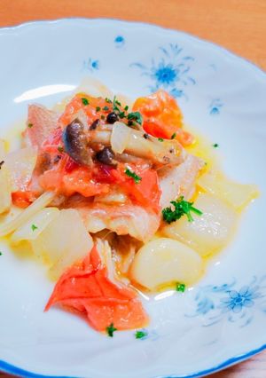白身魚オリーブオイル煮☆-レシピのメイン写真