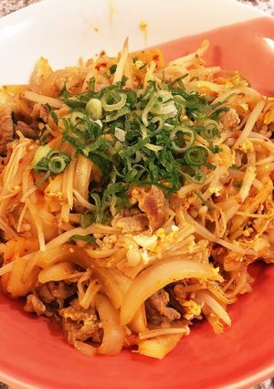 簡単で辛すぎない★豚キムチ-レシピのメイン写真