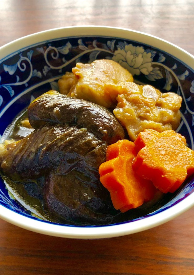 茄子と鶏モモ肉のトロトロ旨煮(炒め煮)-レシピのメイン写真