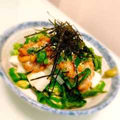 รูปของ 山芋オクラ納豆