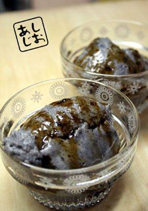 ふわふわ黒ごまムース-レシピのメイン写真