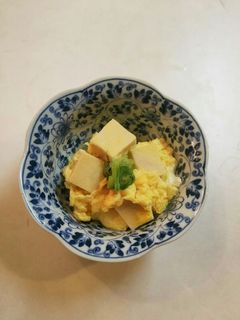 残り 高野豆腐 玉子とじ-レシピのメイン写真