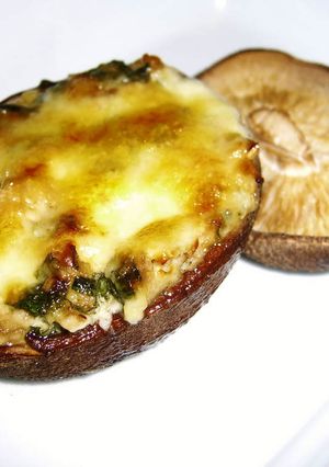 軸までおいしい♪しいたけのマヨネーズ焼き-レシピのメイン写真