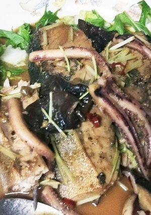 焼鰤イカソース(血管ダイエット1406)-レシピのメイン写真