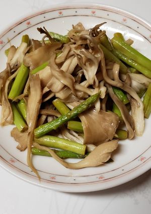 舞茸とアスパラのレモンソテー-レシピのメイン写真