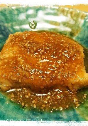 めかじきの甘口ごまみそ煮-レシピのメイン写真