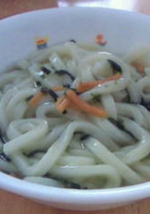 お茶漬けの素であんかけうどん♪-レシピのメイン写真