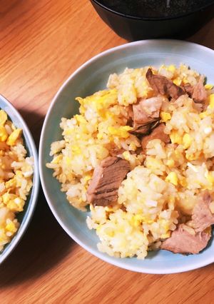 チャーシューたまごチャーハン-レシピのメイン写真