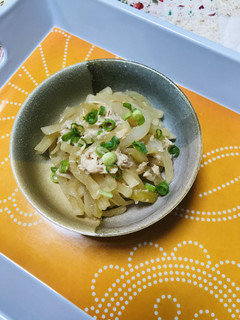 柿酢の炒め煮~ツナと大根編~-レシピのメイン写真