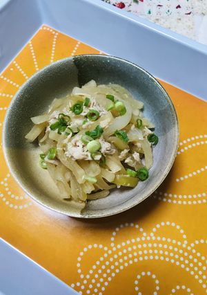 柿酢の炒め煮～ツナと大根編～-レシピのメイン写真