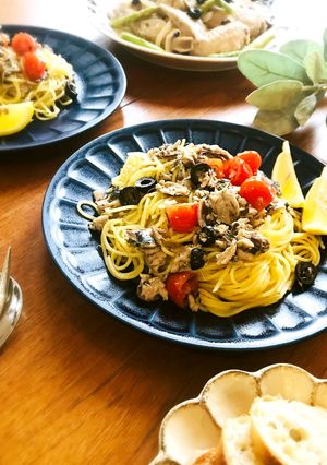 シチリア風イワシのオイルパスタ-レシピのメイン写真