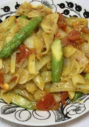 じゃがいもと野菜のカレー粉炒め-レシピのメイン写真