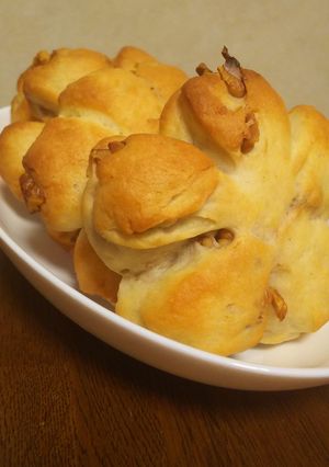 手ごね くるみパン-レシピのメイン写真