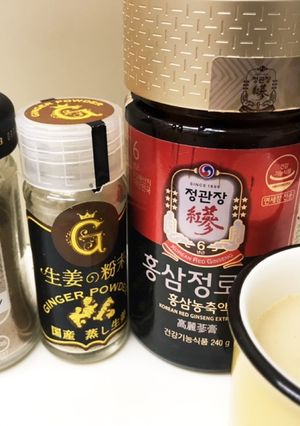 おてがる高麗人参ラテ（コーヒー風味）-レシピのメイン写真
