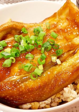 ナスの蒲焼き丼-レシピのメイン写真