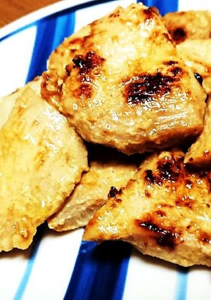 とりむね肉のこうじ焼きカレー風味☆-レシピのメイン写真